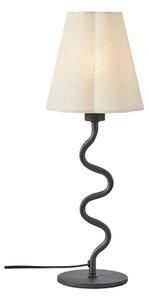 Lampada da tavolo beige in metallo con paralume in tessuto (altezza totale 41 cm) Veya – Markslöjd