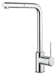Miscelatore da cucina Paini AM10023CR – Miscelatore monocomando con doccetta estraibile