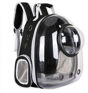 Elzusha - Zaino traspirante a forma di capsula, borsa trasportino per gatti e cani di piccola taglia