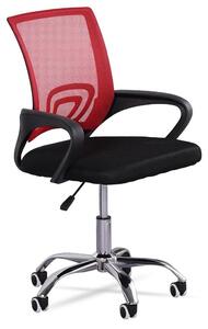 Sedia da ufficio ergonomica con altezza regolabile e rivestimento in rete
