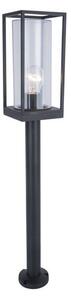 Lampione da esterno per giardino a palo FLAIR nero Lutec 7288801012