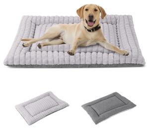 Omgoods - Cuscino per lettino per cani, lavabile su entrambi i lati, adatto a cani e gatti di piccola, media e grande taglia - Grigio, taglia XXL