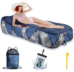 Elzusha - Divano gonfiabile con design ergonomico e custodia protettiva per smartphone