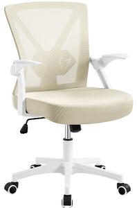 Elzusha - Sedia da ufficio ergonomica con schienale e braccioli regolabili