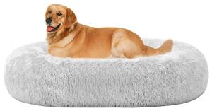 Omgoods - Cuccia ortopedica a forma di ciambella per cani, lavabile, 100 cm