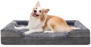 Omgoods - Cuccia per cani di grossa taglia - Ortopedica con coperta rimovibile, taglia XL
