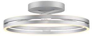 Plafoniera PURE, PURE Loop, dimmerabile, Metallizzato, Soggiorno, Alluminio, Moderno