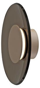 Applique da parete PURE, PURE Moon, dimmerabile, Bronzo / Ottone anticato, Soggiorno, Vetro, Moderno