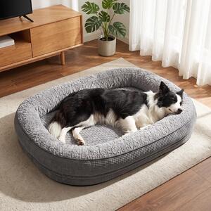 Omgoods - Cuccia per cani di grandi dimensioni - Cuccia morbida e soffice, lavabile, dimensioni 90x60x9 cm