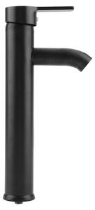 Rubinetto da cucina in acciaio inossidabile - Miscelatore - Rubinetto per cucina - Antiscivolo - Altezza 30 cm - Diametro 32-35 mm - Resistente e salutare