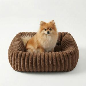 Omgoods - Cuccia morbida per cani di piccola taglia, con coperta lavabile