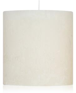 Rivièra Maison Pillar Candle Rustic White candela decorativa 10x10 cm