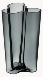 Vaso in vetro soffiato Aalto, alt. 20 cm