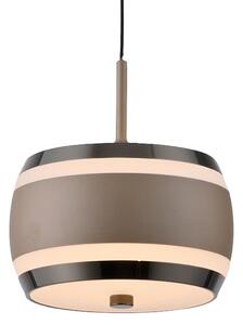 Lampada a sospensione PURE, Falling Rings, dimmerabile, Bronzo / Ottone anticato, Soggiorno, Metallo, Moderno