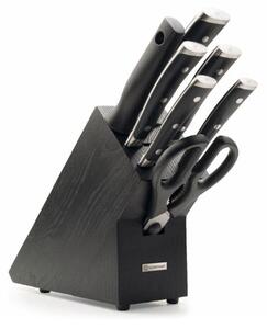 Wüsthof - Set di coltelli da cucina con supporto CLASSIC IKON 8 pz. nero