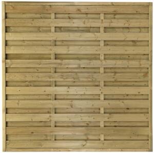 Pannello Frangivista da Giardino 90x180 cm in Legno Impregnato