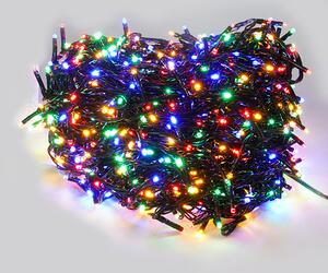 Luci di Natale Filo 900 LED 3m Multicolor Cavo Verde