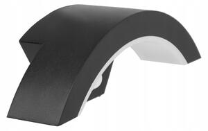 Lampada da parete esterna a LED con sensore LED/10W/230V IP54, nero
