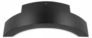 Lampada da parete esterna a LED con sensore LED/10W/230V IP54, nero