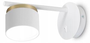 Lampada da parete 1xGX53/35W/230V bianco/oro