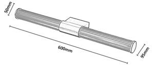 Rabalux 75105 - Illuminazione a LED per specchio del bagno CALYN LED/15W/230V IP44 dorata