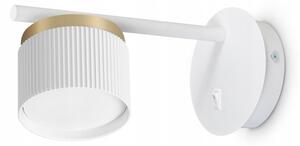 Lampada da parete 1xGX53/35W/230V bianco/oro