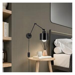Lampada da parete 1xE27/20W/230V nera