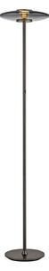Lampada da terra PURE, Vitrum, dimmerabile, Grigio, Soggiorno, Alluminio, Moderno