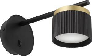 Lampada da parete 1xGX53/35W/230V nero/oro