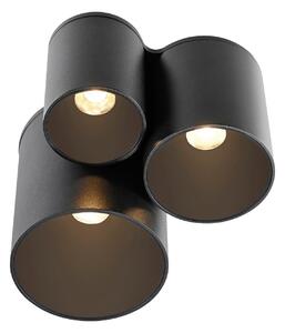 Plafoniera PURE, Point, dimmerabile, Nero, Bagno, Metallo, Moderno