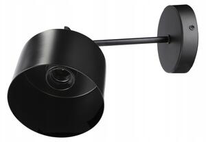 Lampada da parete 1xE27/20W/230V nera