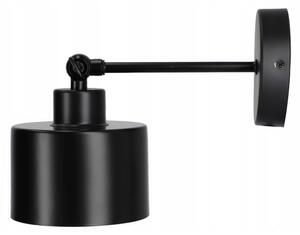 Lampada da parete 1xE27/20W/230V nera