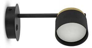 Lampada da parete 1xGX53/35W/230V nero/oro