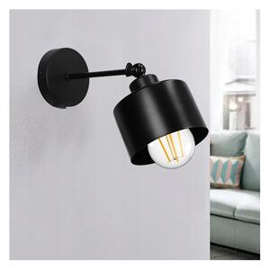 Lampada da parete 1xE27/20W/230V nera
