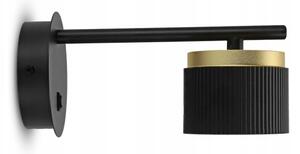 Lampada da parete 1xGX53/35W/230V nero/oro