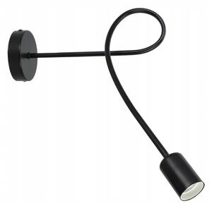 Lampada da parete 1xE27/20W/230V nera