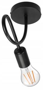 Lampada da parete 1xE27/20W/230V nera