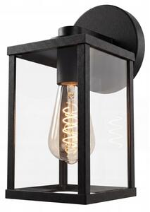 Lampada da parete esterna 1xE27/25W/230V IP54 nera
