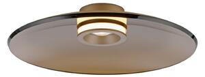 Plafoniera PURE, PURE Moon, dimmerabile, Bronzo / Ottone anticato, Soggiorno, Vetro, Moderno