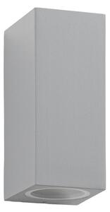 Lampade da esterno Lucande, Xava, dimmerabile, Grigio, Balcone, Alluminio, Moderno