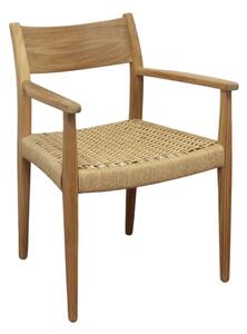 CHATHAM - poltrona impilabile in teak