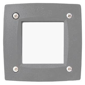 Faretto incasso quadrato top light parma in qd10 gr gx53 led cct ip66 230v grigio resina - Top Light