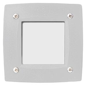 Faretto incasso quadrato top light parma in qd10 bi gx53 led cct ip66 230v bianco resina - Top Light