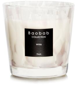 Baobab Collection Pearls White candela profumata 190 g