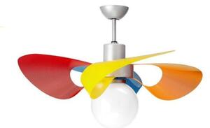 Ventilatore moderno italexport soffio 3241 1 e27 led lampada soffitto - Italexport Srl