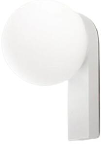 Applique perenz talia 8380 b lc led 3000k 956lm ip44 bianco sfera vetro soffiato - Perenz