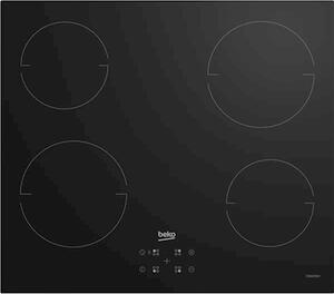 Piano cottura induzione vetro nero BEKO 7757182124