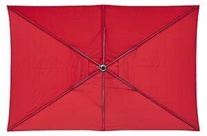 Ombrellone Avea NATERIAL 300 x 194 cm con telo rosso
