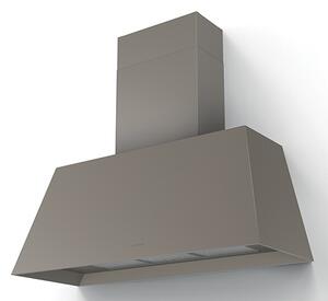 Faber Cappa Cucina Aspirante a Parete Larghezza 110 cm Profondit 40 cm Classe C colore Grigio - Chlo XL 321.0506.535