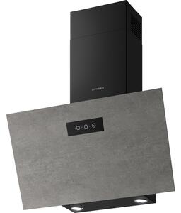 Faber Cappa Cucina Aspirante a Parete Larghezza 80 cm Classe B colore Nero - LG A80 330.0694.728